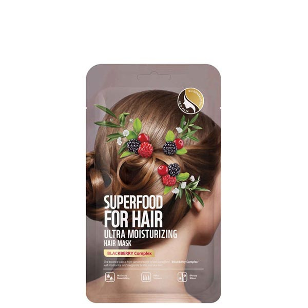 Маска для волос ультра увлажняющая с эктрактом ежевики superfood for hair 1 шт