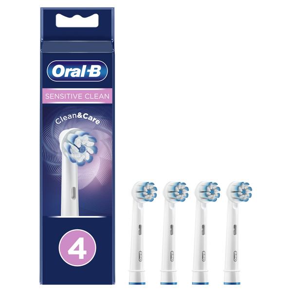 Насадки сменные Oral-B/Орал-Би для электрической зубной щетки Sensitive Clean EB60 4 шт.
