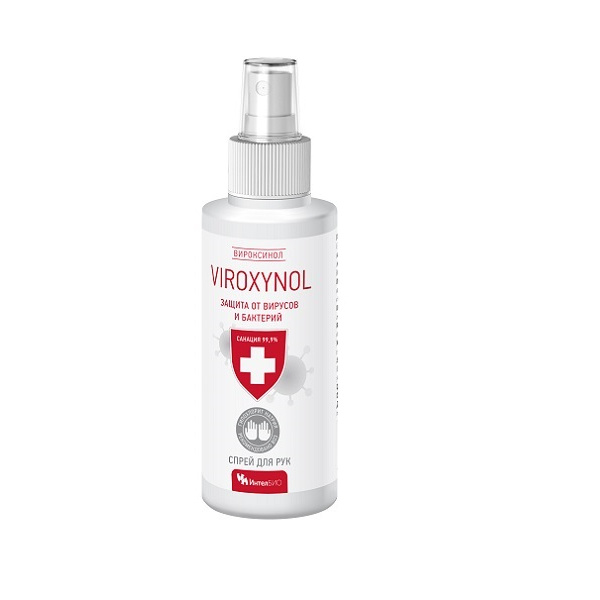 Вироксинол (viroxynol) спрей для рук гигиенический фл. 100 мл