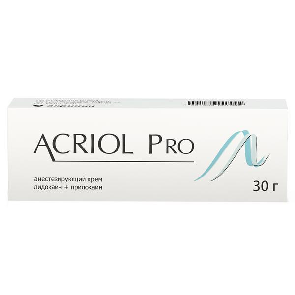 Акриол Про крем для наружного применения 2,5% + 2,5% 30г