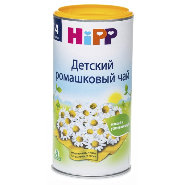 Чай HiPP (Хипп) детский ромашковый от 4 мес. 200 г