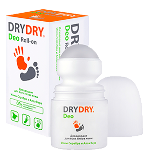 Дезодорант Dry Dry (Драй Драй) роликовый для всех типов кожи Deo Roll-on 50 мл