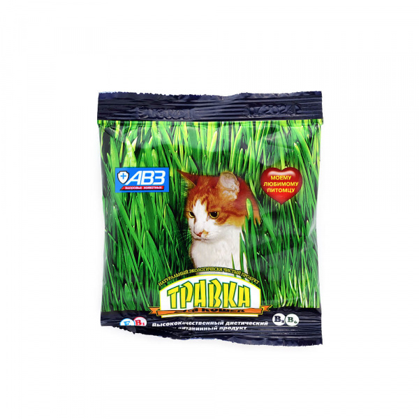 Травка для кошек смесь семян злаковых трав 30г