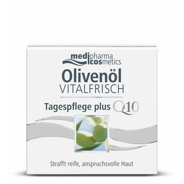 Медифарма косметикс olivenol vitalfrisch крем для лица дневной против морщин банка 50мл