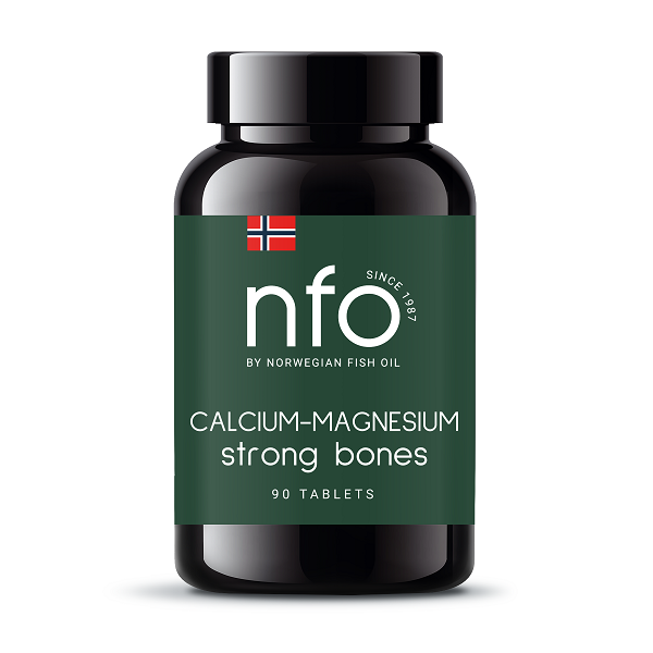 Кальций-Магний NFO/Норвегиан фиш оил таблетки 1250мг 90шт