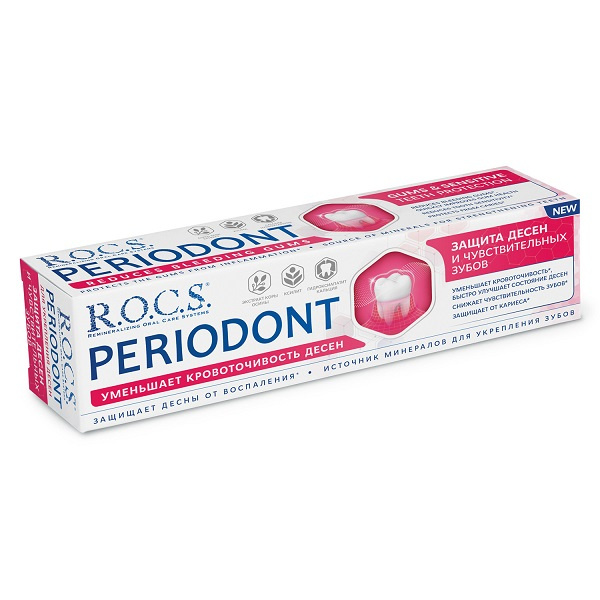 Паста зубная Periodont R.O.C.S./РОКС 94г