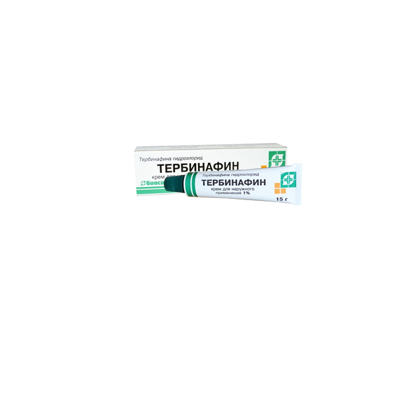 Тербинафин крем д/нар. прим. 1% туба 15г