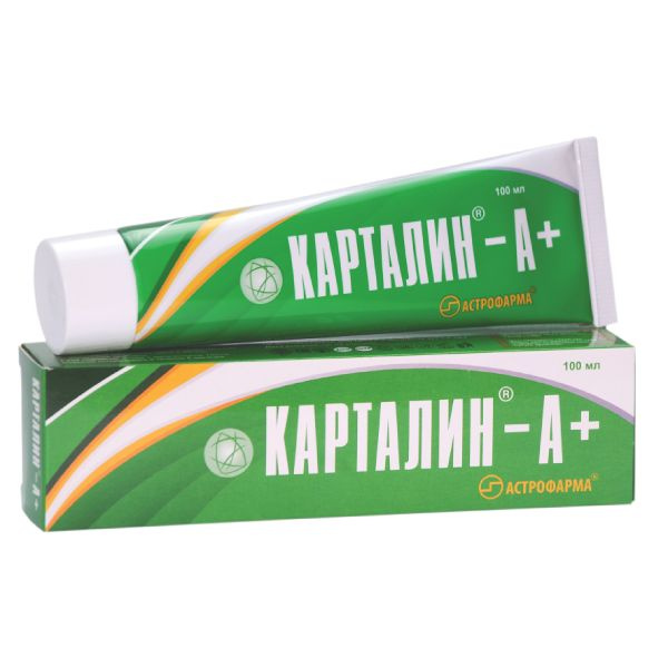 Карталин-А + крем косметический туба 100мл